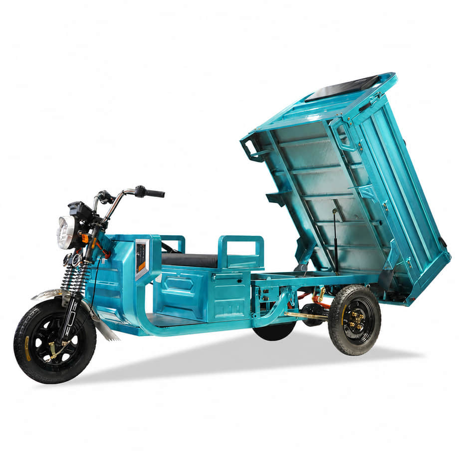 New Model Open Cabin Electric Cargo Tricycle 