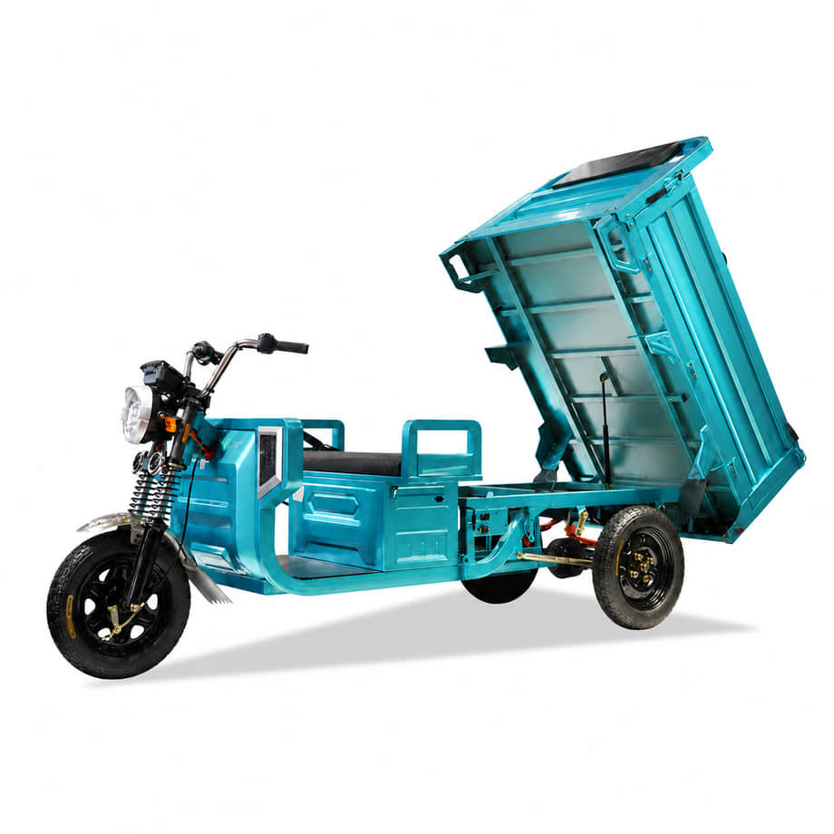New Model Open Cabin Electric Cargo Tricycle 