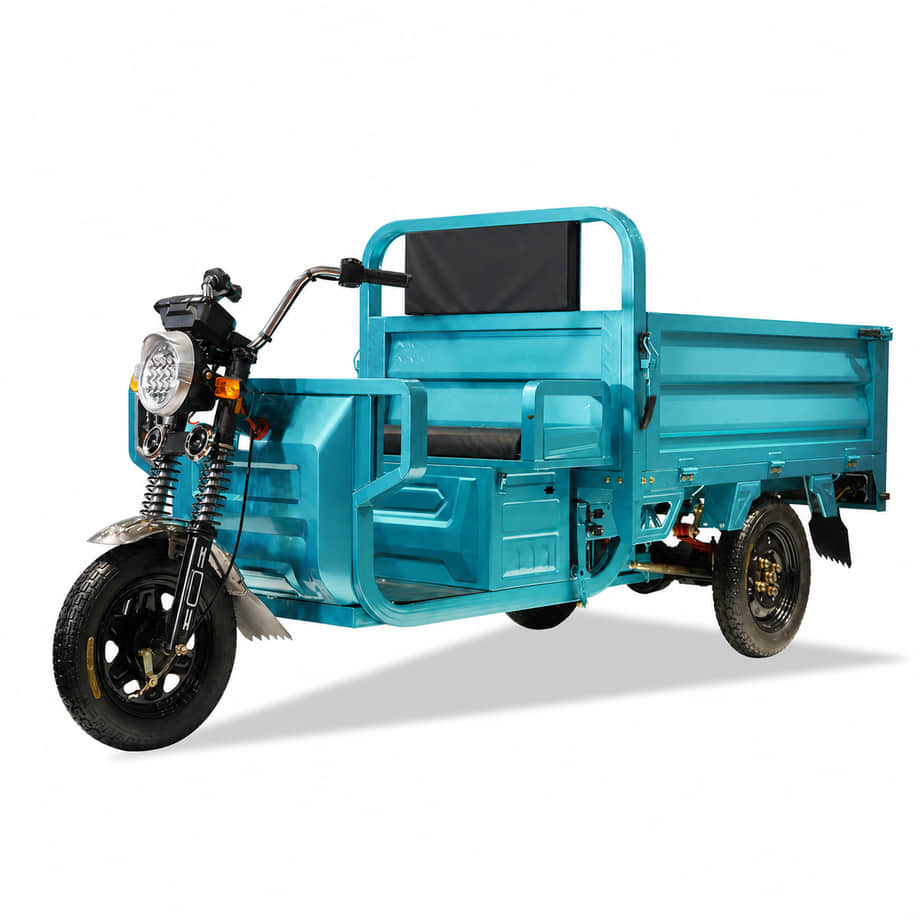 New Model Open Cabin Electric Cargo Tricycle 