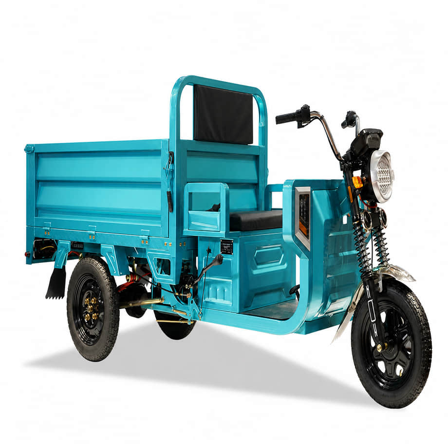 New Model Open Cabin Electric Cargo Tricycle 