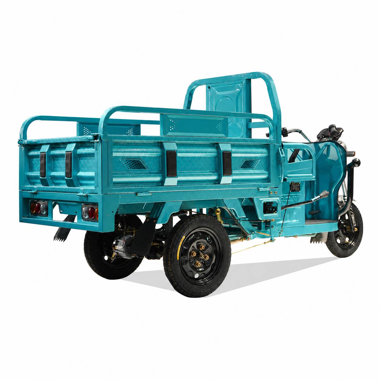 Heavy-Duty Electric Cargo Tricycle | 1000W Three-Wheel Utility Vehicle | Farm, Delivery & Commercial