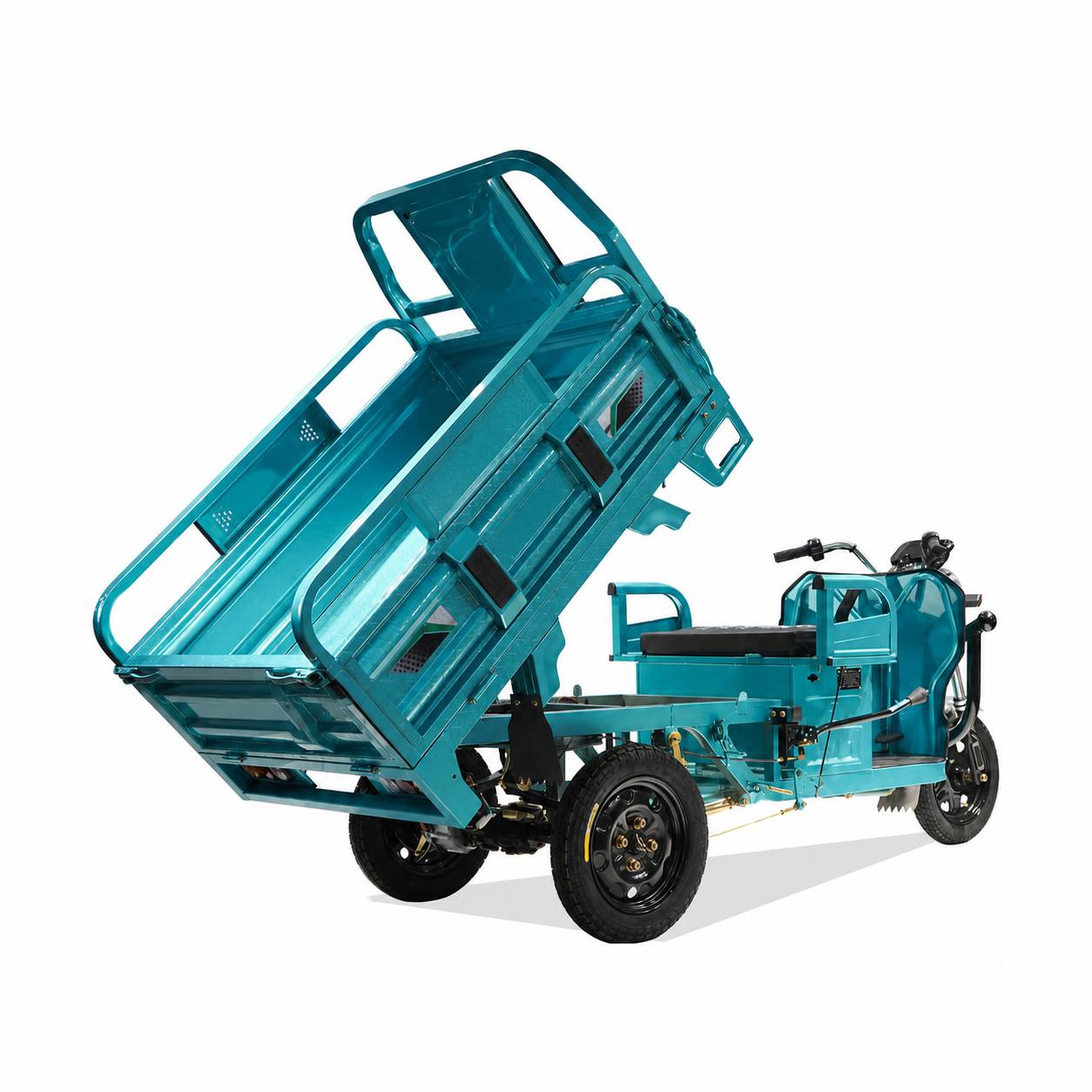 Heavy-Duty Electric Cargo Tricycle | 1000W Three-Wheel Utility Vehicle | Farm, Delivery & Commercial