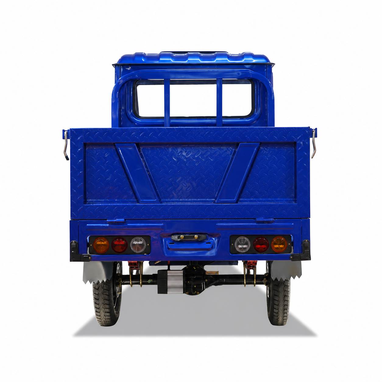 Customized Big Power Agricultural Electric Cargo Tricycle | Closed Cab High Load Trike Factory Whole