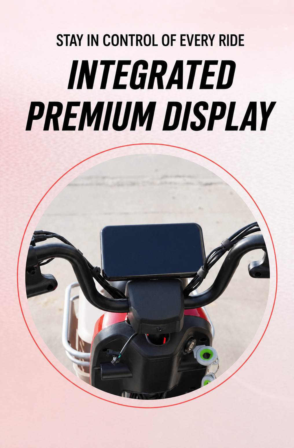 Dual-Seat Electric Mobility Tricycle | Convertible Passenger Scooter | Senior Family Travel