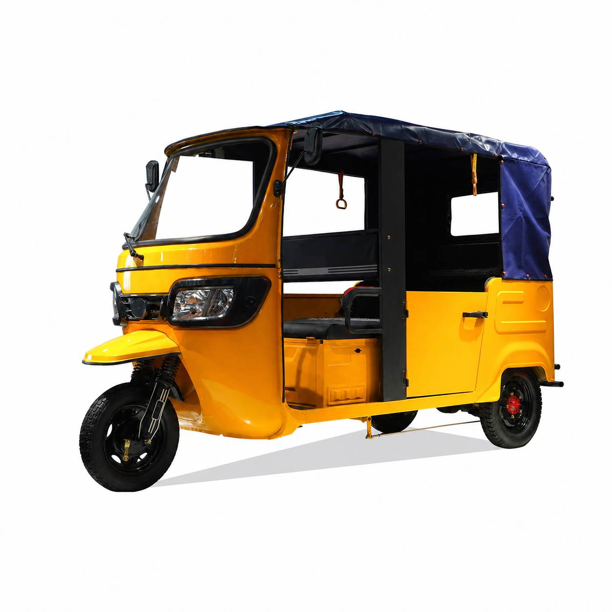 Electric Passenger Tuk Tuk | Double-Row 3-Wheeler | Comfortable City Travel | Hot Sale