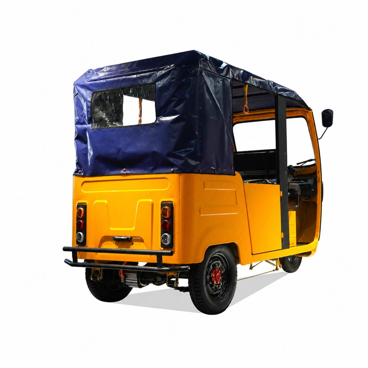 Electric Passenger Tuk Tuk | Double-Row 3-Wheeler | Comfortable City Travel | Hot Sale