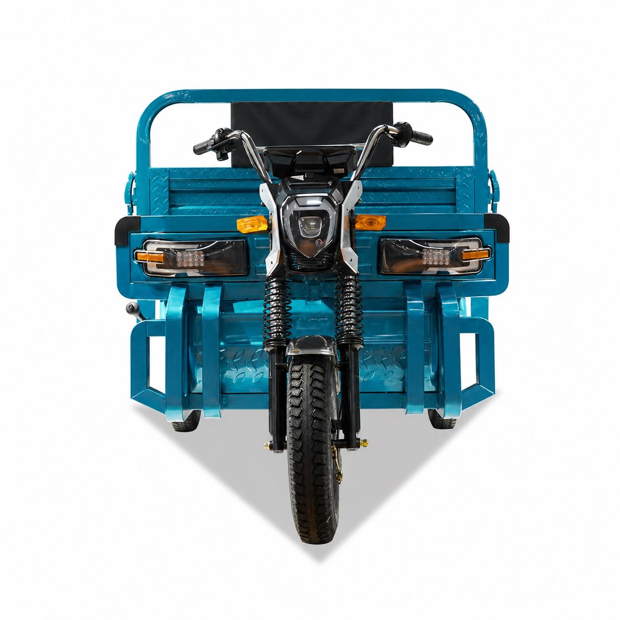 Electric Cargo Tricycle | 1500W Motor | 1.8m Steel Cargo Bed | Hydraulic Dump