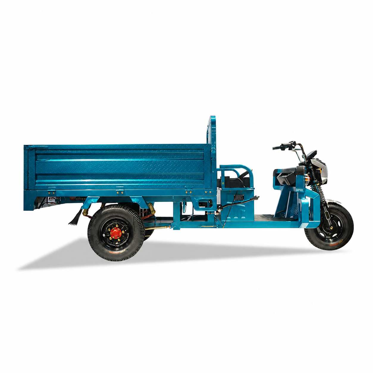 Electric Cargo Tricycle | 1500W Motor | 1.8m Steel Cargo Bed | Hydraulic Dump