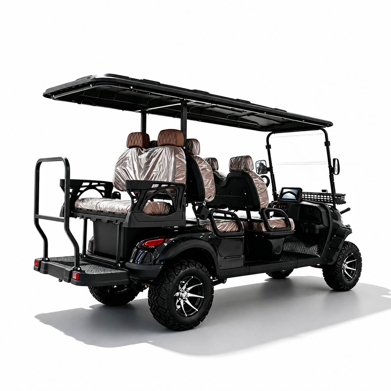 Electric Sightseeing Golf Cart | Multi-Passenger Off-Road Shuttle | Resort & Hotel Transport