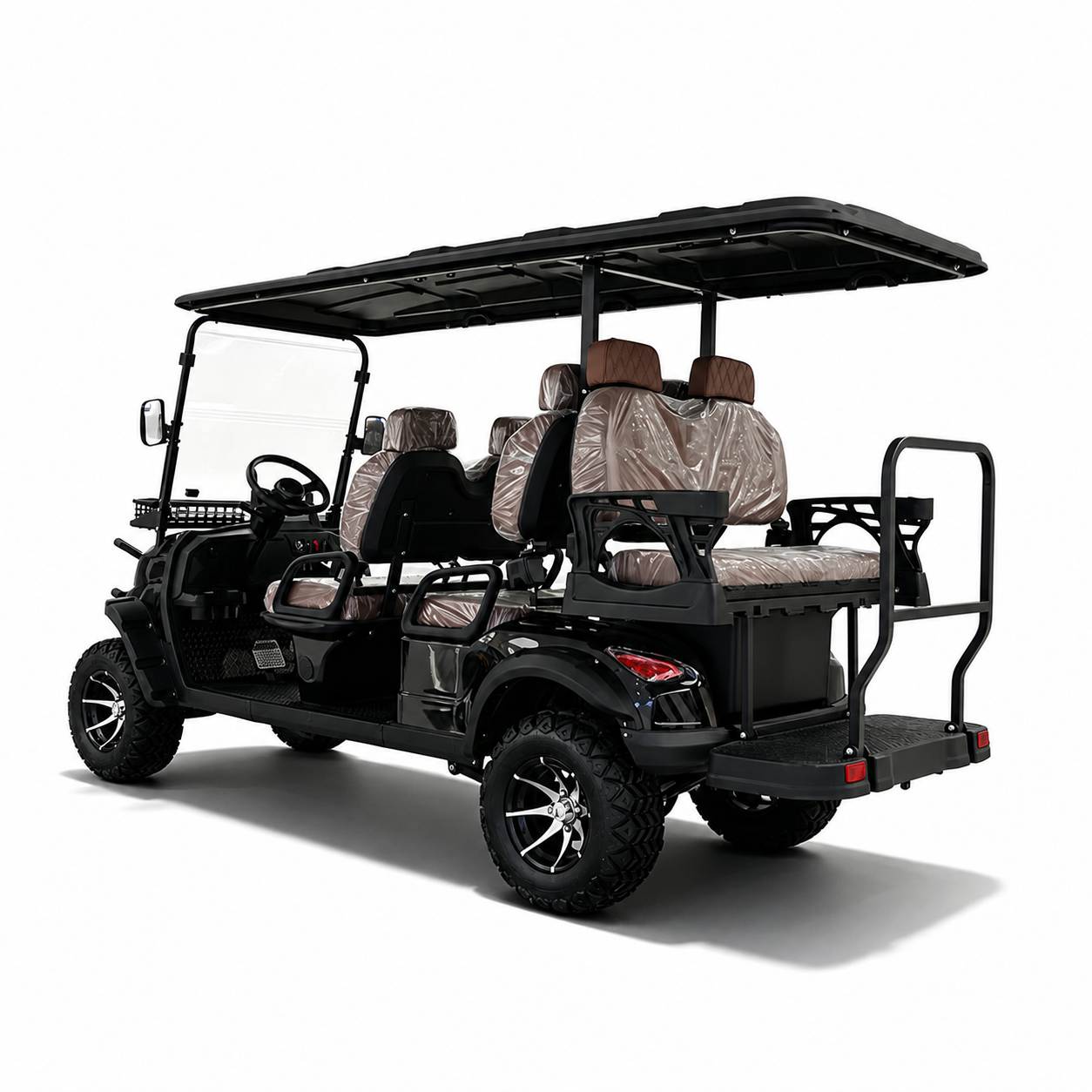 Electric Sightseeing Golf Cart | Multi-Passenger Off-Road Shuttle | Resort & Hotel Transport