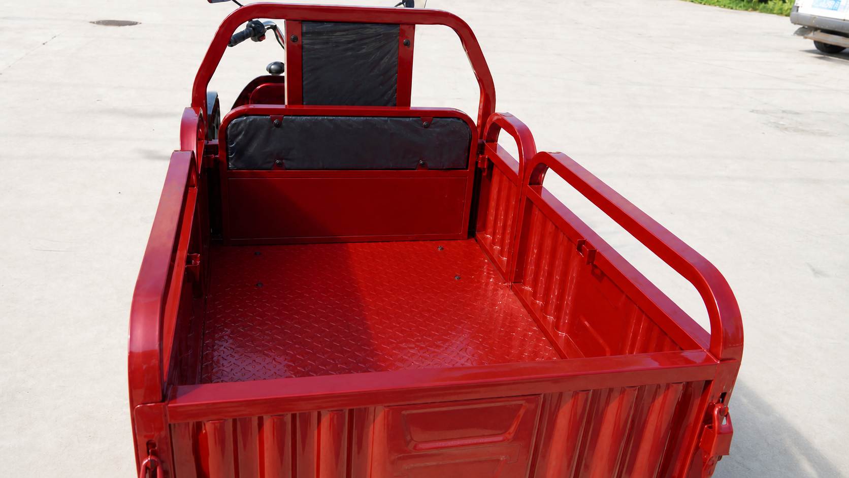 Electric Cargo Tricycle | Passenger & Cargo Convertible | Folding Seats|Family Delivery & Daily Use
