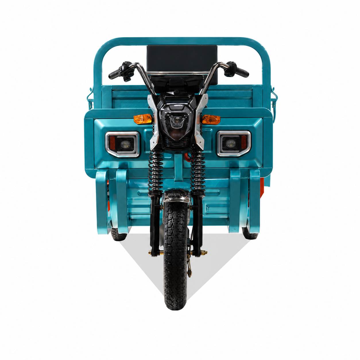 Heavy-Duty Electric Cargo Tricycle | 1.6m Steel Cargo Bed|1000W Utility Three-Wheeler|Farm Delivery