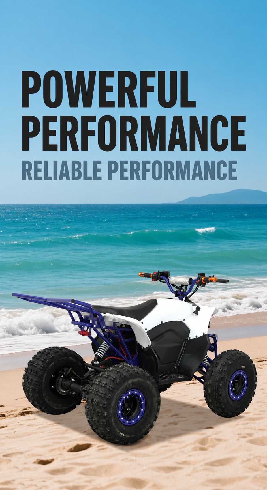 1200W Electric ATV | Four-Wheel Off-Road Quad Bike | All-Terrain Utility Vehicle 1200W Electric ATV | Four-Wheel Off-Road Quad Bike | All-Terrain Utility Vehicle