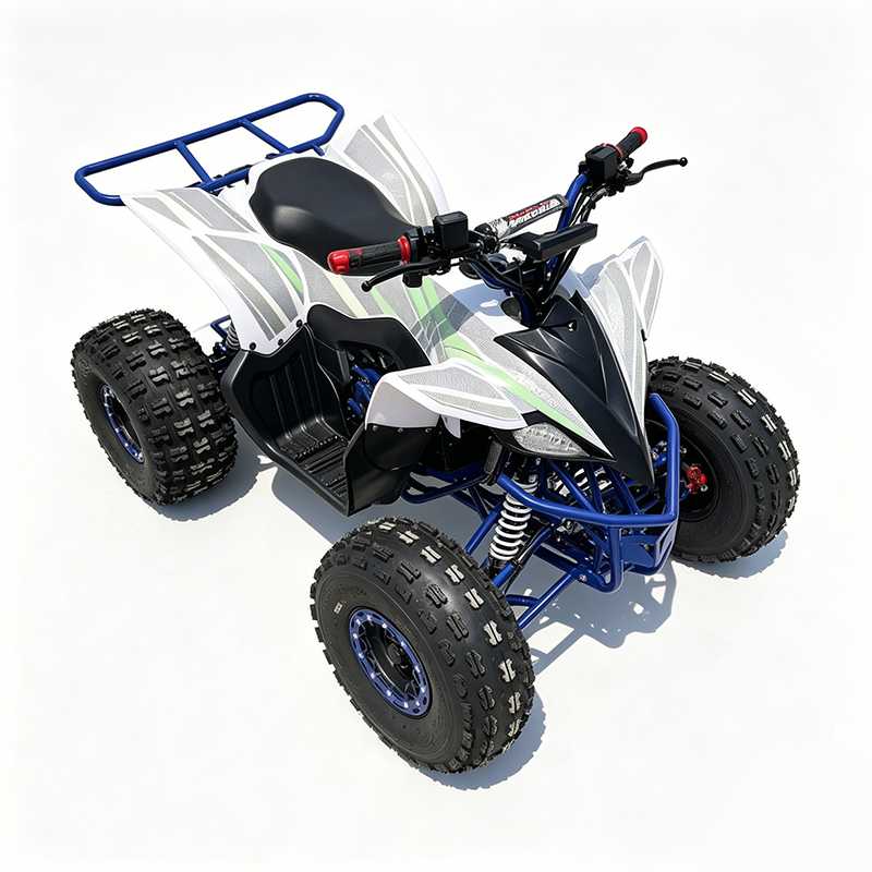 1200W Electric ATV | Four-Wheel Off-Road Quad Bike | All-Terrain Utility Vehicle