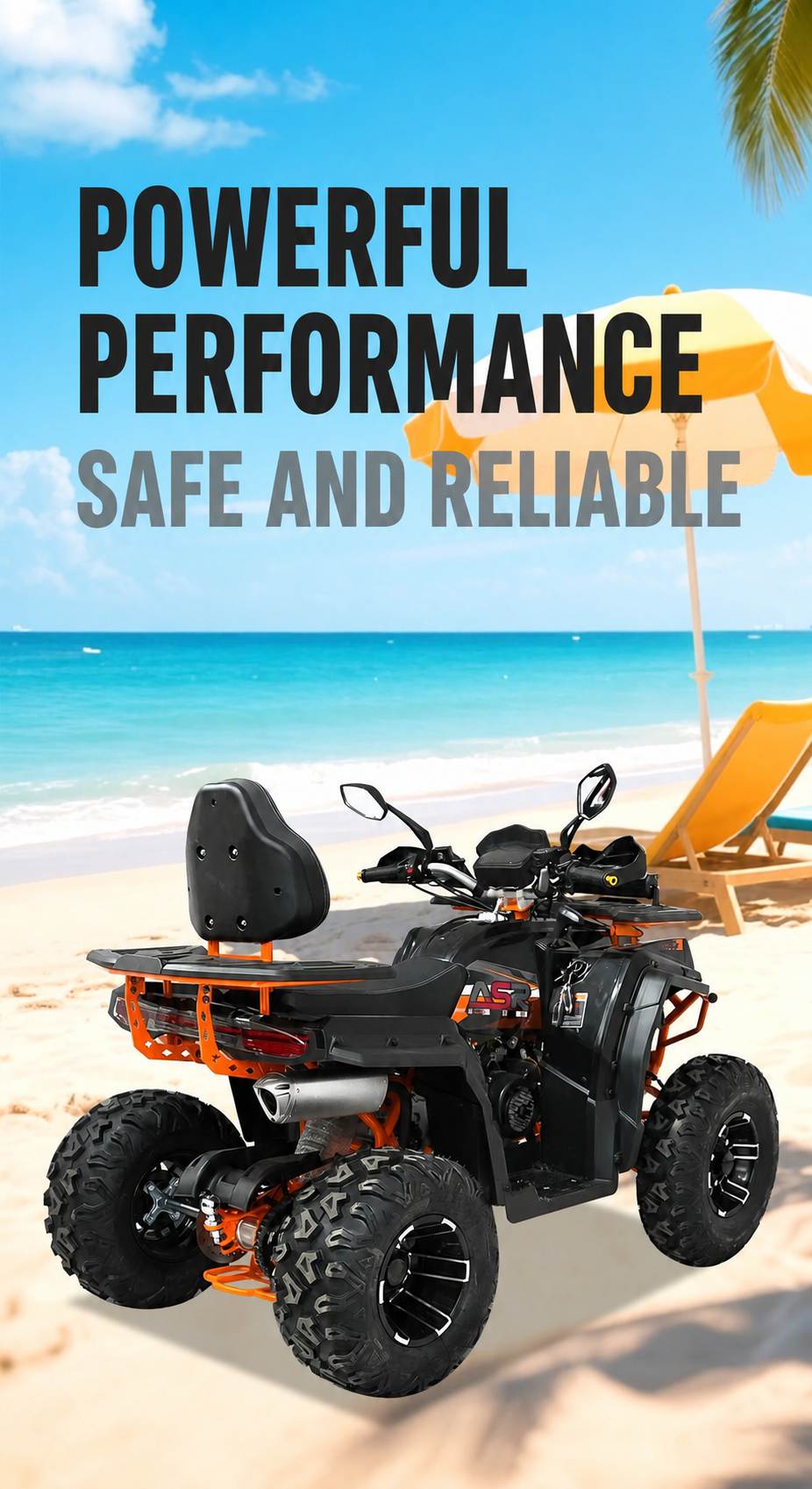 200cc Touring Quad Bike | GY6 Automatic Drive | Hydraulic Disc Brakes | Beach & Trail 200cc Touring Quad Bike | GY6 Automatic Drive | Hydraulic Disc Brakes | Beach & Trail