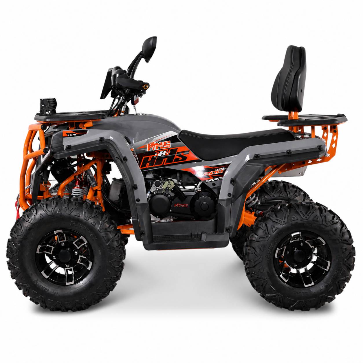 200cc Touring Quad Bike | GY6 Automatic Drive | Hydraulic Disc Brakes | Beach & Trail