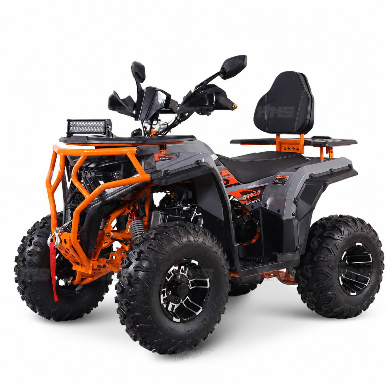 200cc Touring Quad Bike | GY6 Automatic Drive | Hydraulic Disc Brakes | Beach & Trail