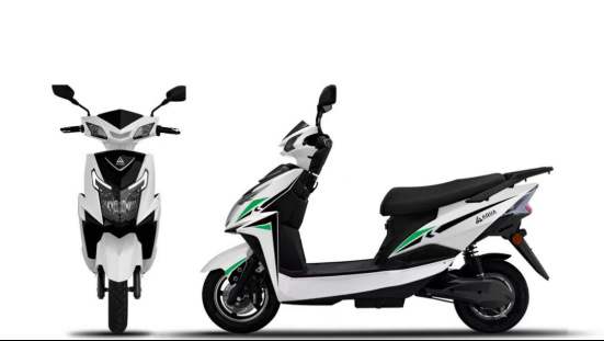 Compact Urban Electric Scooter with Brushless Motor, LED Headlight
