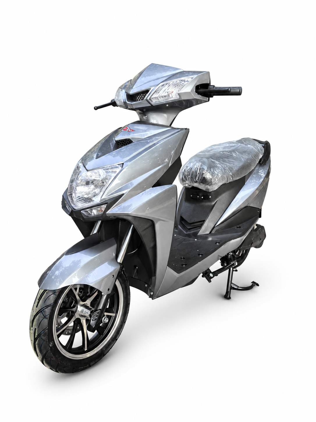 Compact Urban Electric Scooter with Brushless Motor, LED Headlight
