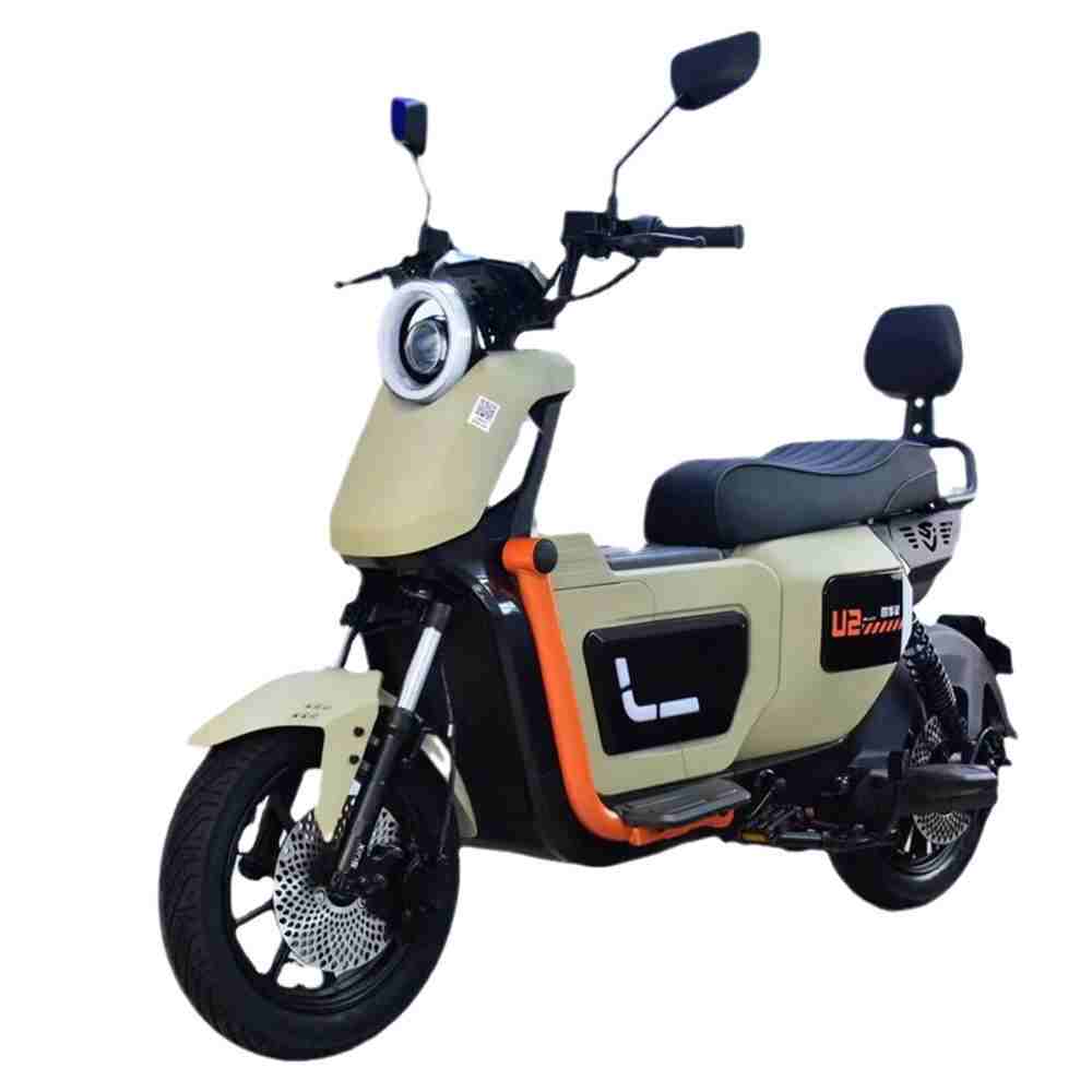 U2 Dual-Seat Electric Scooter with Brushless Motor, LED Headlight and Disc Brake