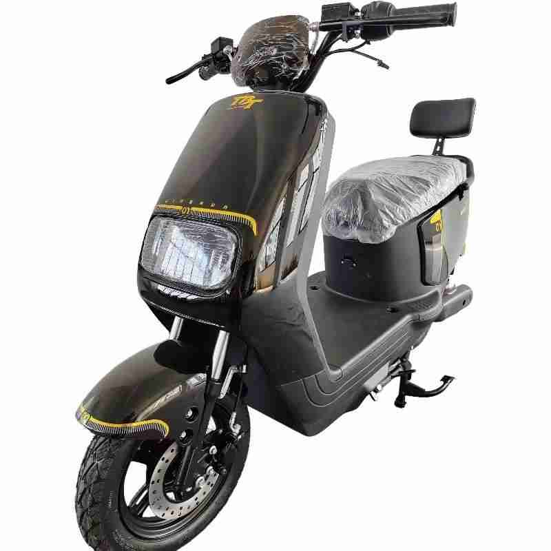 Urban Electric Scooter with LED Display, Disc Brake, Vacuum Tires and Passenger Backrest