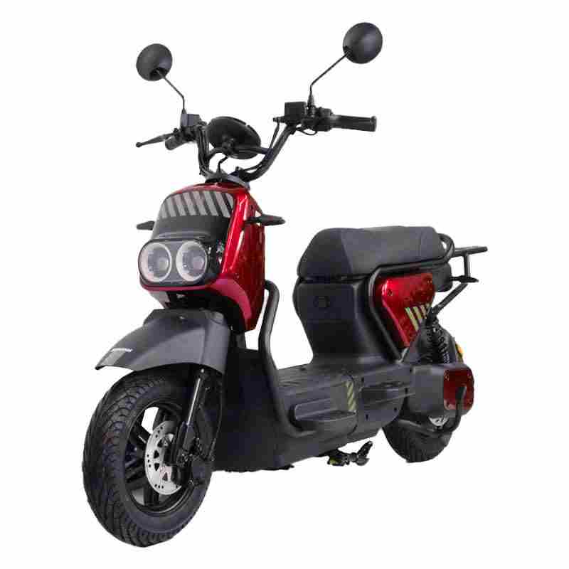 Long-Range Electric City Bike for Adults with Dual Suspension and Digital Display