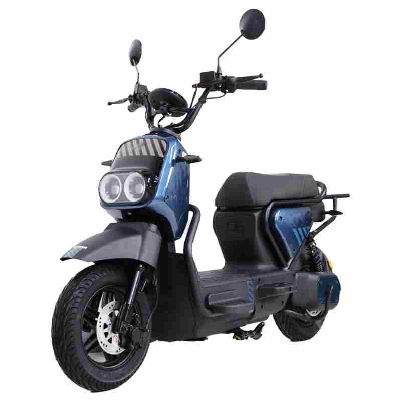 Long-Range Electric City Bike for Adults with Dual Suspension and Digital Display