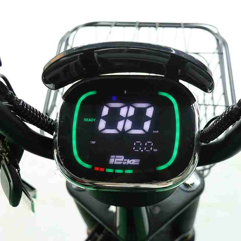Electric Cargo Scooter with Front Basket, Rear Rack, Fat Tires & Under-Seat Storage